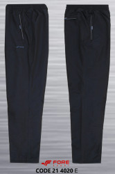 Спортивные штаны мужские БАТАЛ (темно-синий) оптом 67802591 21-4020-Е-33
