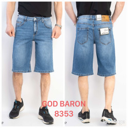 Шорты джинсовые мужские оптом 05312876 8353-6