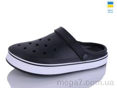 Кроксы, M&L  Alex13 оптом B17 чорний