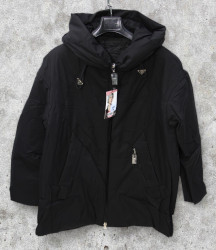 Куртки демисезонные женские FURUI БАТАЛ (черный) оптом 26498537 А201-22