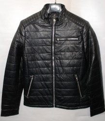 Куртки кожзам мужские FUDIAO (black) оптом 17836590 809 -16