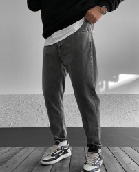Джинси чоловічі I8DENIM оптом THREE BLACK  