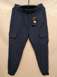 Брюки мужские (тёмно - синие) оптом 21093854 3002-38