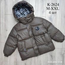 Куртка, Kids-modnik оптом K2624 коричневий єврозима
