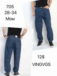 Джинсы мужские МОМЫ оптом 38769125 705-1