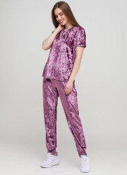 Ночные пижамы женские БАТАЛ оптом 09743285 02-48