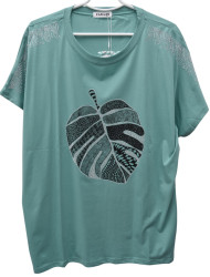 Футболки женские БАТАЛ оптом 90278436 1527-175