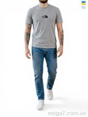 Футболка, Sport style оптом 01TF  батал сірий