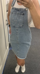 Сарафани джинсові жіночі оптом LADY JEANS