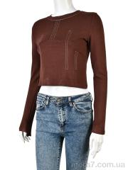 Кофта, Мир оптом 4393-MT213 brown