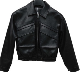 Куртки кожзам женские оптом 43068751 135-1-49