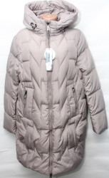 Куртки зимние женские QIANZHIDU ПОЛУБАТАЛ оптом 32701964 M911003-30
