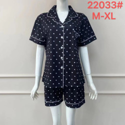 Ночные пижамы женские (черный) оптом XUE LI XIANG 14609287 22033-14
