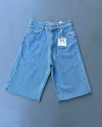 Шорты джинсовые женские оптом 69425071 6030-2-1