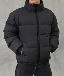Куртки зимние мужские (черный) оптом INTRIGA 26937140 0544-1