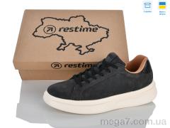 Кроссовки, Restime оптом FM026828 grey