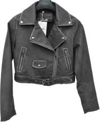 Куртки кожзам женские оптом 43591720 3501-3-65