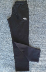 Спортивные штаны мужские БАТАЛ на флисе (синий) оптом 16409735 01-2
