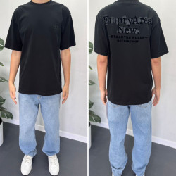 Футболки чоловічі оптом THREE BLACK