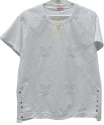 Футболки женские БАТАЛ оптом 21647083 8831-243