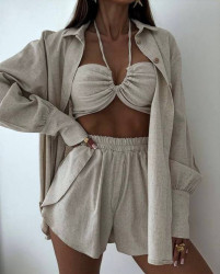 Костюми жіночі (3-ка) оптом Elizabeth Stylish 