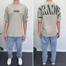 Футболка, I8denim оптом 90556 gri
