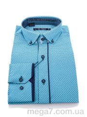 Рубашка, Enrico оптом Enrico  2371 l.blue