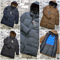 Куртки зимние мужские (серый) оптом Китай 10425379 09-47