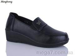 Туфли, Minghong оптом 799 black