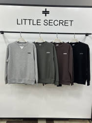 Свитшоты мужские (серый) оптом 95734602 500358-228