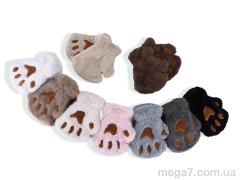 Варежки, Королева оптом M29-71 mix