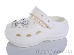 Кроксы, Alimama-Girnaive оптом 8120 білий