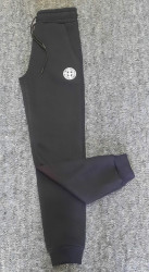 Спортивные штаны мужские на флисе (темно-синий) оптом Турция 03581697 15 -16