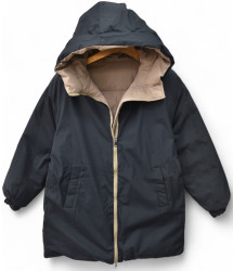 Куртки зимові двосторонні жіночі БАТАЛ оптом