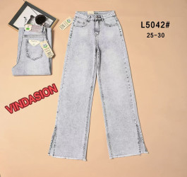 Джинсы ПАЛАЦЦО женские оптом 73281546 5042-33