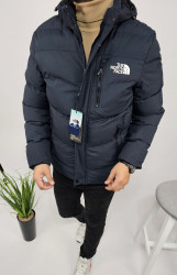 Куртки зимние мужские на меху (темно-синий) оптом 85401639 01-11