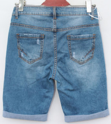 Шорти джинсові жіночі ПОЛУБАТАЛ оптом 