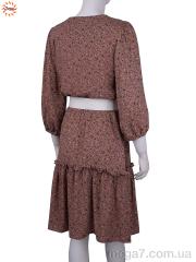 Платье, Jumay оптом JUMAY Плаття штапель brown