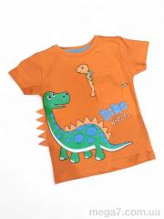 Футболка, Kids-modnik оптом 5091 помаранчевий