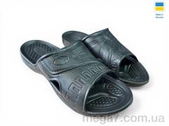 Шлепки, Rai shoes оптом B3 чорний