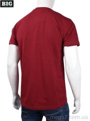 Футболка, BIG оптом 3707-055-1 bordo