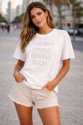 Футболки женские оптом 32689041 8801-12