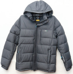 Термо-куртки зимние мужские (черный) оптом 03729684 D33-10