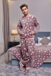Ночные пижамы мужские БАТАЛ оптом Турция 08957231 5241-52