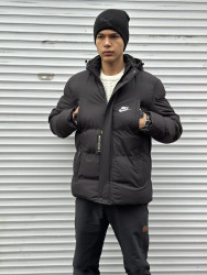 Куртки зимние мужские на меху (черный) оптом Китай 63751984 07-106