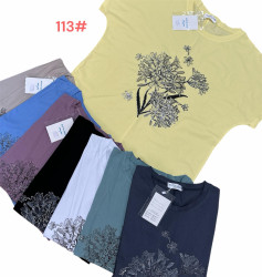 Футболки женские БАТАЛ оптом 80769413 113-107