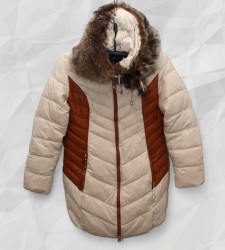 Куртки зимние женские (натуральный мех) оптом 31206478 6326-5