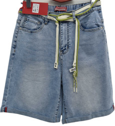 Шорти джинсові жіночі БАТАЛ оптом WEIWEI JEANS