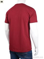 Футболка, BIG оптом --- 3707-099-2 bordo