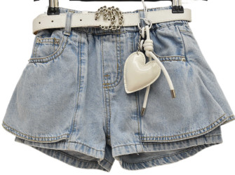 Шорты джинсовые подростковые оптом 06245873 9186-463